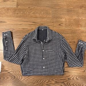 State & Liberty Men’s athletic fit casual plaid button down size XL